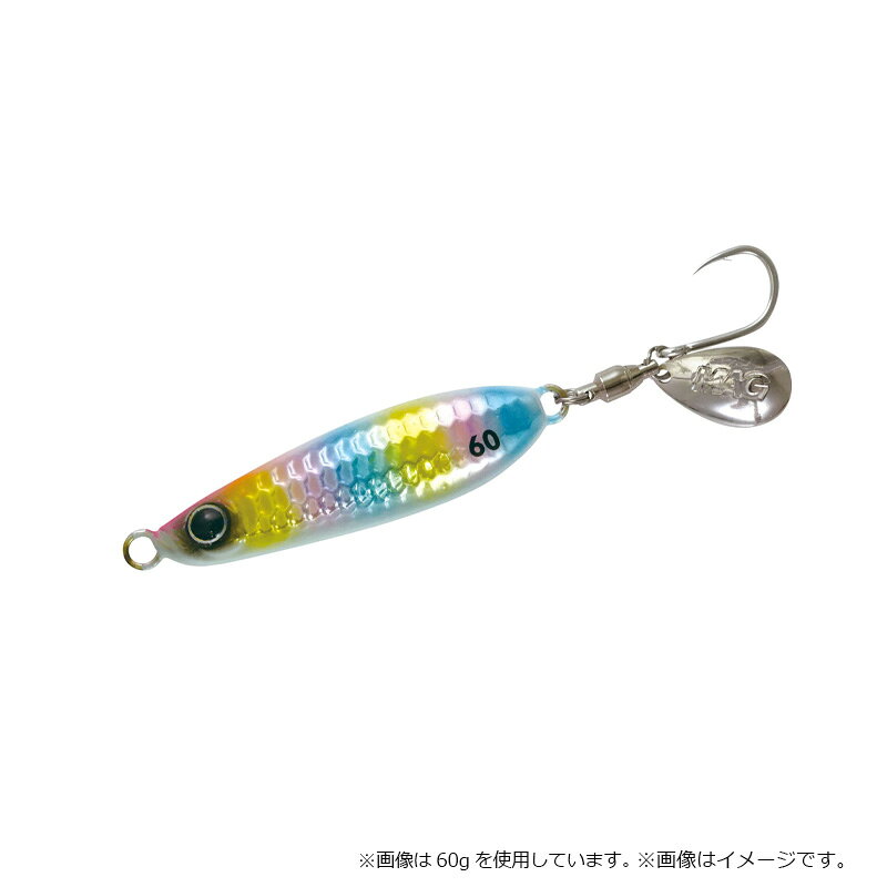 Rakuten - マグバイト　MBJ07 イワシジグ こつぶ 80g 08 UVフラッシュレインボー