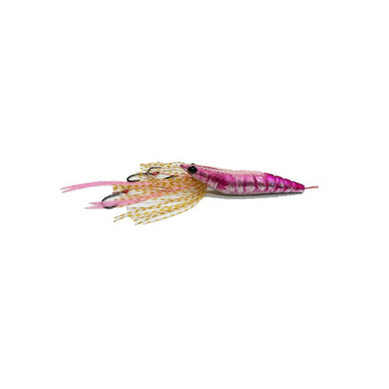 リアルフィッシャー　海老ラバ 100g アカエビピンクグロー(4.0)