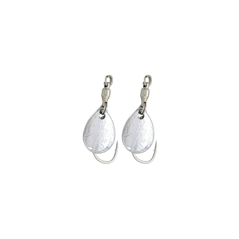 リトルジャック　JS BLADE JIGGING SPARE PARTS 2pcs M シルバー