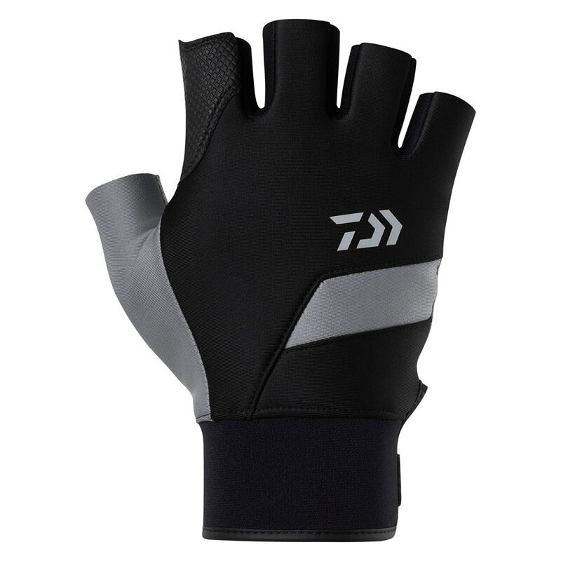 ダイワ　DG-7826W オールラウンド防寒グローブ 5本カット M グレー