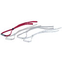 ダイワ(Daiwa) グラスストラップ(A) ワイン 【釣具 釣り具】