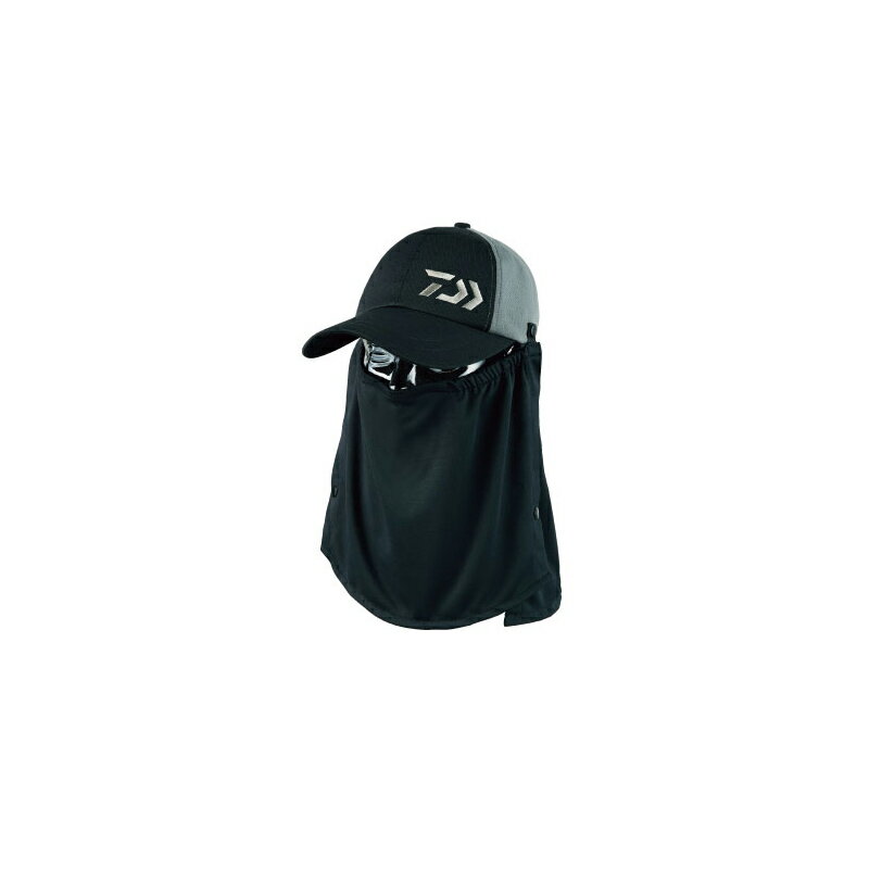 ダイワ(Daiwa)　DC-63008　BUG BLOCKER 防蚊キャップ　ブラック　フリー / 釣り 帽子 キャップ　　【釣具　釣り具】