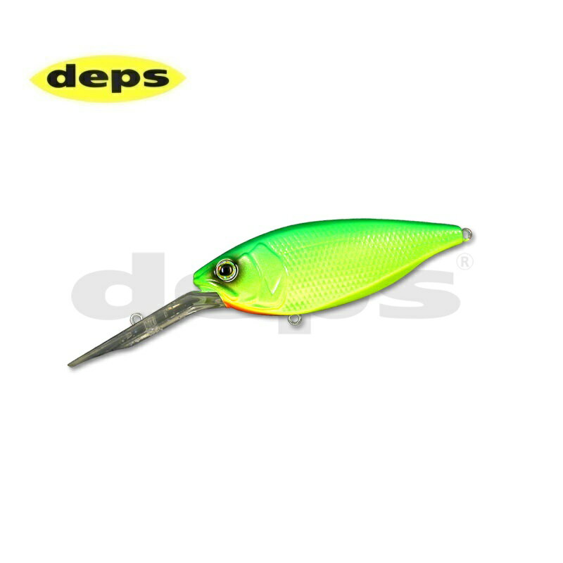 デプス(deps) DC-400カスカベル #08 ライムチャート 【釣具 釣り具】