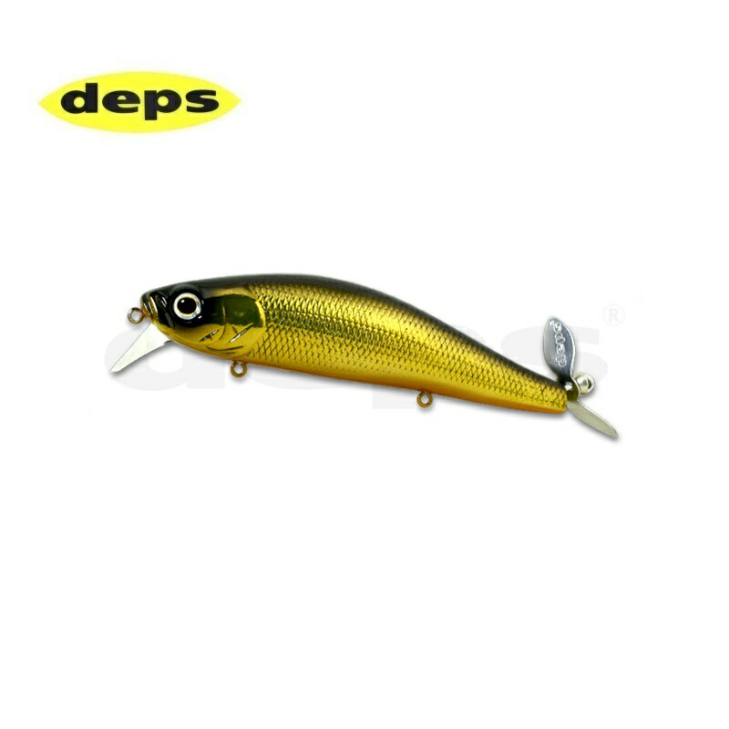 デプス(deps) スパイラルミノー(Spiralminnow) 01GMクロキン 【釣具 釣り具】