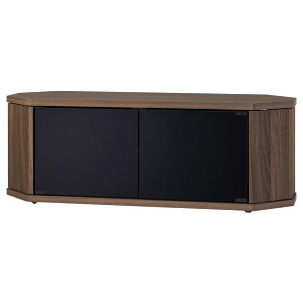 Rakuten - 薄型テレビ43V 対応 キャスター付き コーナー対応 テレビ台 幅100 奥行39 高さ39cm ブラウン 収納 ローボード おしゃれ 43インチ ラシーヌ RACINE 朝日木材加工 ラック シェルフ