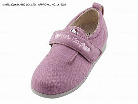 靴 ウェルファン ハローキティ 屈曲性 耐久性 フィット 撥水加工 防水 抗菌 ダブルマジックIII3E（ハローキティ）ピンク おすすめ やわらかい 快適 かわいい おしゃれ 便利