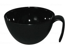 茶碗 台和 食器 ブラウン 取っ手付き 熱くなりにくい 取っ手付スープ椀 おすすめ 安心 使いやすい 介護 便利 持ちやすい