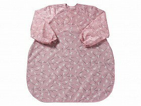 食事用エプロン 特殊衣料 イエローチェック 前掛け 撥水加工 食事前掛（超撥水）袖付 おすすめ 汚れにくい 快適 清潔 衛生的