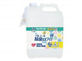 ヘルパータスケ らくハピアルコール除菌EXワイド つめかえ 5L ケース販売