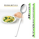 食器 スプーン 斎藤工業 曲げられる オールステンレス製 殺菌効果 食べやすい オールステンレスハンドルスプーン (大) Aスプーン単体 おすすめ 便利 介護 食べやすい 使いやすい