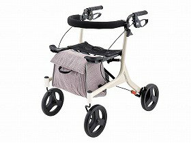 歩行器 アロン化成 ベージュ軽量 調節可能 買い物 歩行車 ショッピングターン おすすめ ラクラク 使いやすい 介護 軽い