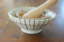 人気すり鉢 サビ十草すり鉢 6寸(18cm)美濃焼【SALE/fuccaお値打ち価格】