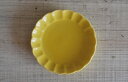 在庫セール ここのつ小皿 花しのぎ 黄色(イエロー)25 取り皿 デザート皿 インスタグラム 料理写真 朝ごはん 美濃焼【和皿/洋皿/人気食器/インスタグラム】