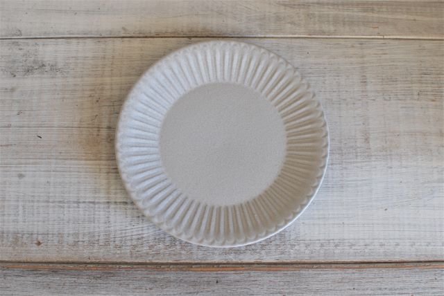 新商品　エレガンスシリーズ　16cmプレート　小皿 　ナチュラルホワイト　美濃焼　人気洋食器　インスタグラム　