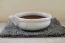 fucca商品 土物 片口浅すり鉢 白 擂鉢 小鉢【SALE/手作り食器 fucca限定価格 すり鉢 美濃焼】