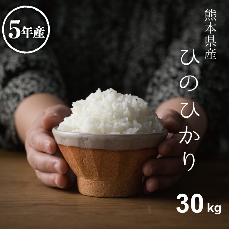 米 白米 玄米 30kg 送料無料 ヒノヒカリ 熊本県産 令