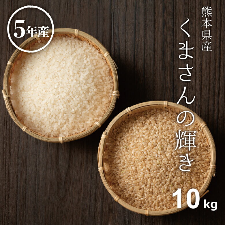 米 10kg 送料無料 くまさんの輝き 熊本県産 令和5年産 米10キロ 送料無料 玄米 10kg 送料無料 お米 10kg 送料無料 お米 10kg こめたつ 備蓄米 非常用 精米後9kg 白米 あす楽