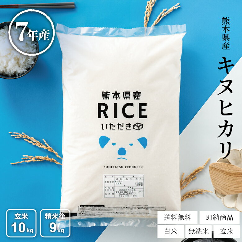 米 10kg 送料無料 キヌヒカリ 熊本県産 令和7年産 きぬひかり 10キロ 玄米 10kg 米 10kg 送料無料 白米 お米 10kg 送料無料 米10kg 送..