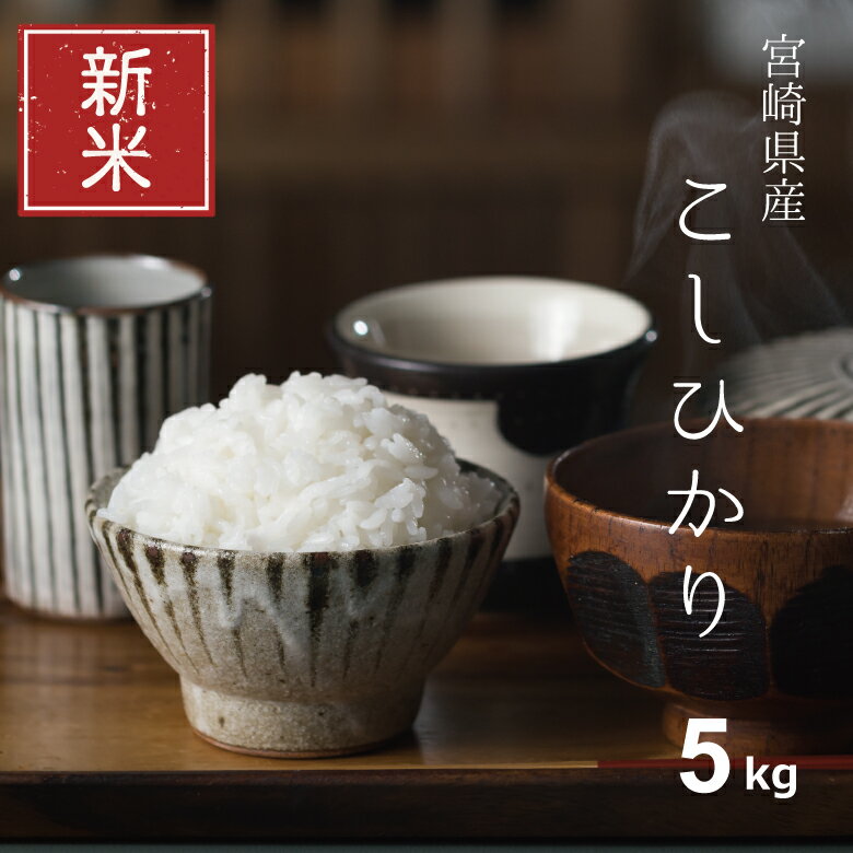 新米 米 白米 5kg 送料無料 コシヒカリ 宮崎県産 令和5年産 こしひかり 米 5kg 送料無料 白米 お米 5kg 送料無料 米5kg 送料無料 こめたつ 備蓄米 非常用