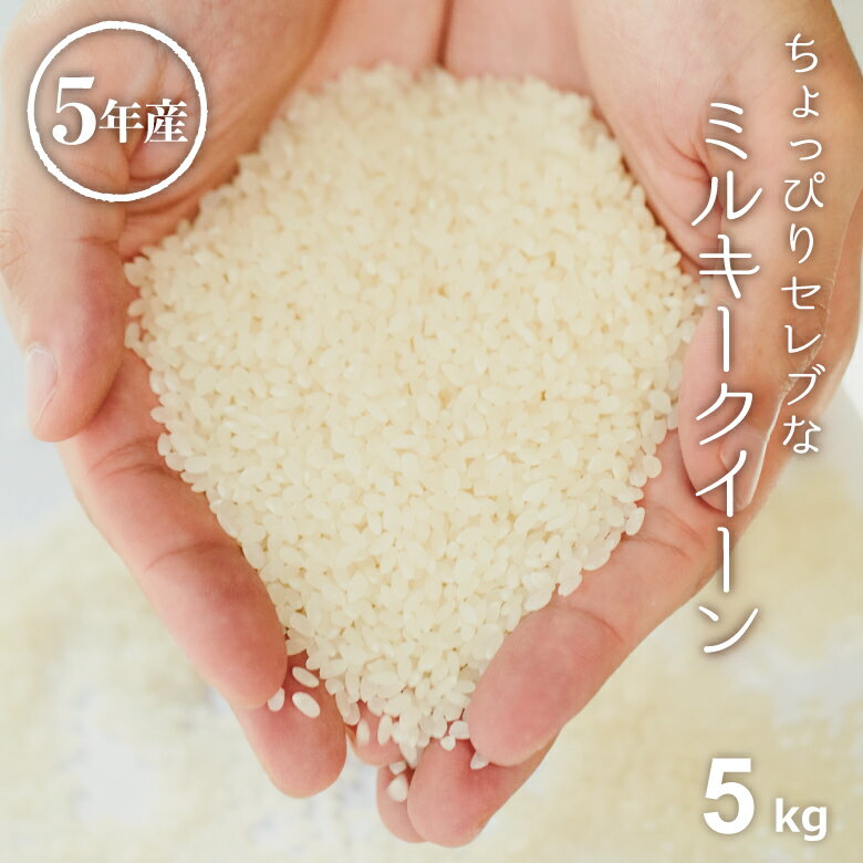 米 白米 5kg 送料無料 ミルキークイーン 国内産 令和5年産 ちょっぴりセレブシリーズ 米 5kg 送料無料 白米 お米 5kg 送料無料 米5kg 送料無料 こめたつ 備蓄米 非常用