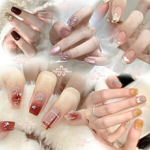 ネイルチップ 24枚セット ネイル ジェルネイル つけ爪 ネイルアート 人気 新作 初心者向け かわいい 安い ジェルネイルチップ 韓国風 シンプル オフィスネイル 初心者向け かわいい 安い 人気 手作