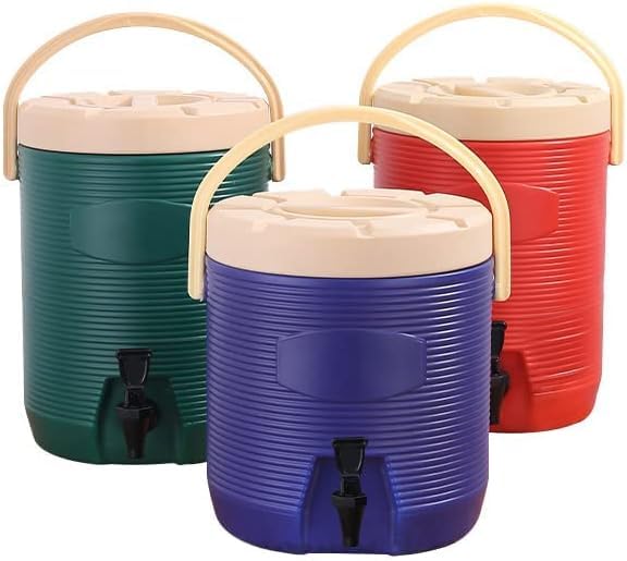 【お買い物マラソン期間中!】ポリタンク 水タンク ウォータージャグ タンク ジャグ 15L 17L 20L 大容量 ステンレス蛇口付き お湯 ジュース ミルクティー ミルク 豆乳 コーヒー用 アウトドア キャンプ レストラン グリーン コーヒー色 ブルー レッド プレゼント