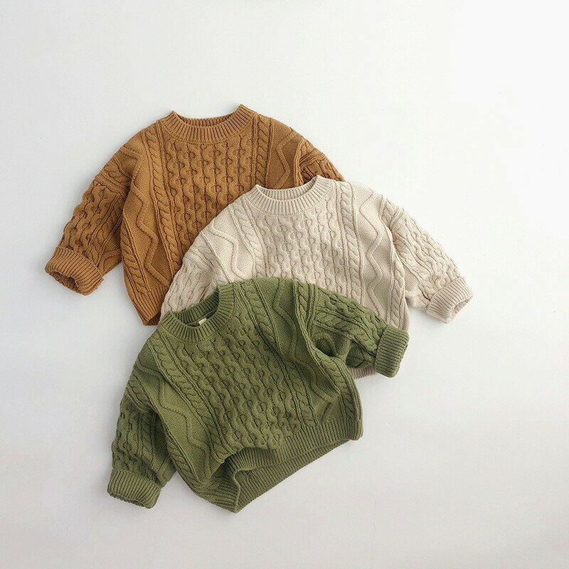 【マラソン限定！全品10%OFF＋P5倍】子供服 ニット セーター プルオーバー ケーブ...
