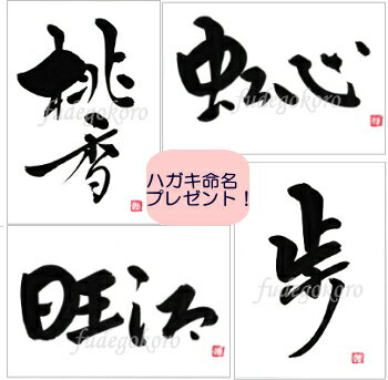 ハガキ命名プレゼント