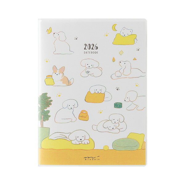 ミドリ2026ポケットダイアリー手...