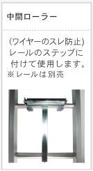 【ユニパー】スーパータワーR／UP-106R用中間ローラー