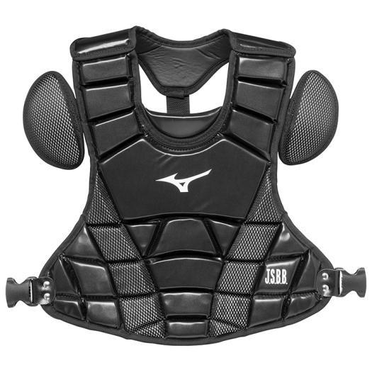プロへの憧れを胸に！！少年TOPモデル！ 【MIZUNO】ミズノ プロテクター ジュニア軟式用（サイズS）捕手用 1DJPY220（Jr.少年野球・少年用・小学生・子供用・キャッチャー・防具・PROTECTOR JUNIOR） 品番 1DJPY22009 カラー 09：ブラック（黒） サイズ A360×B460mm 質量 約490g 素材 表地：ポリエステル パッド：ポリウレタン、EVA ・（公財）全日本軟式野球連盟公認 ・ショルダーパッド着脱可能