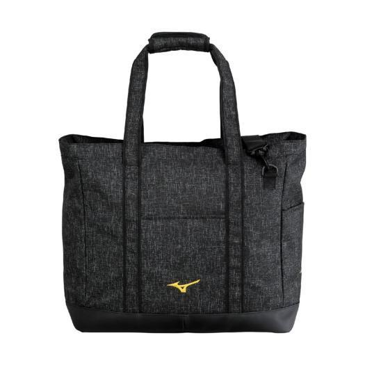 【MIZUNO PRO】ミズノプロ MPチームトートバッグ 35L ブラック杢 1FJDD00209