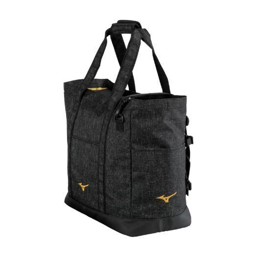 【MIZUNO PRO】ミズノプロ MPチームトートバッグ 35L ブラック杢 1FJDD00209