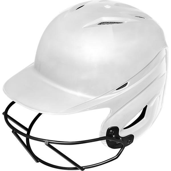 【MIZUNO】ミズノ ソフトボール用ワイヤー型ガード付きヘルメット(両耳付打者用) 受注生産 1DJHS99001