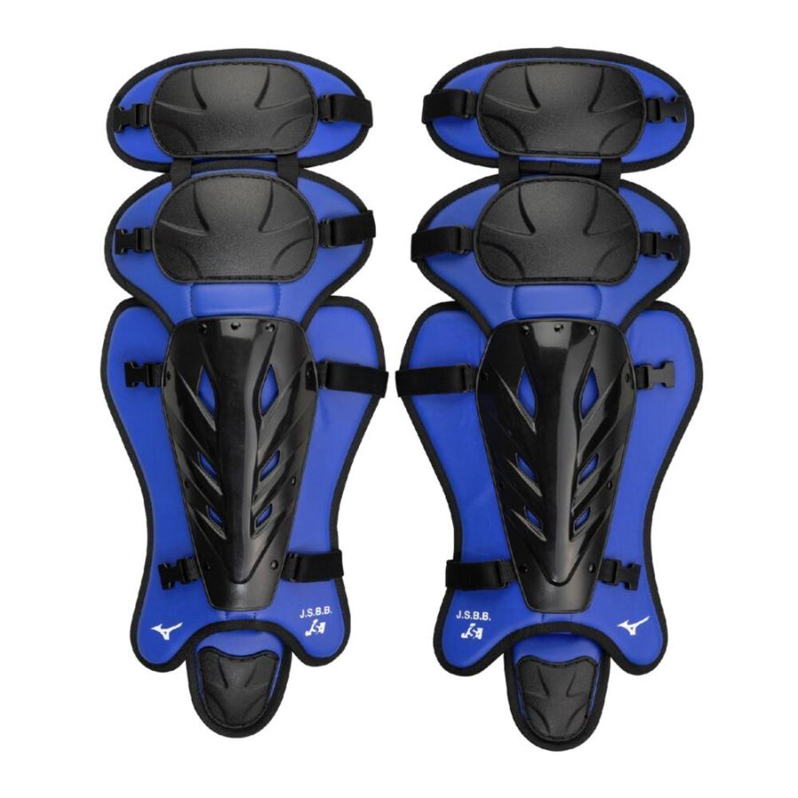 【MIZUNO】ミズノ 軟式用・ゴムソフトボール用 レガース キャッチャー用 1DJLD25096
