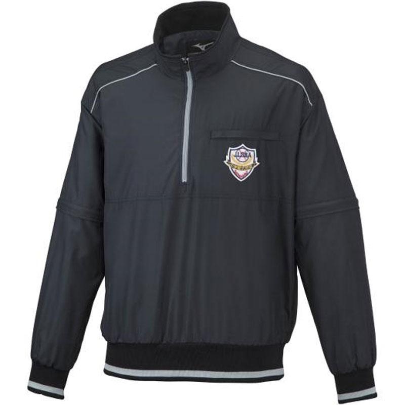 【MIZUNO】ミズノ リトルシニアリーグ審判員用ハーフジップジャケット 12JE2V5409