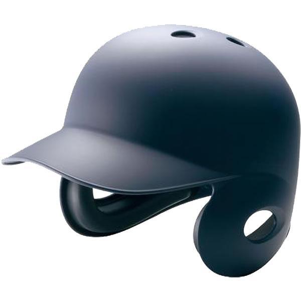 高校野球で大人気！大特価セール！最安値に挑戦！NPB着用率No.1の丸型ヘルメット。シンプル・クラシックなデザイン！ツヤ消しタイプ！ 【MIZUNO】ミズノ 硬式用ヘルメット 両耳付打者用 1DJHH116（野球・一般用・バッター用・防具・艶消し・つや消し） カラー 14：ネイビー（紺） サイズ S（53〜55cm） M（55〜57cm） L（57〜59cm） O（59〜61cm） XO（61〜63cm） 素材 変性ABS樹脂 ・SGマーク合格品（対人賠償責任保険付） 激安超特価セール！