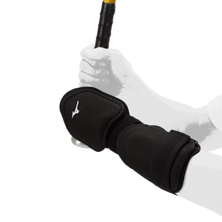 手甲と二の腕をまとめてガード。怪我を恐れず思い切り踏み込める！草野球でも大人気の打者用プロテクター！大特価セール！最安値に挑戦！ 【MIZUNO】ミズノ 手甲アーム一体型ガード 1DJPG260（野球・手甲ガード・アームガード・バッター用防具・プロテクター） 品番 1DJPG26009 カラー 09：ブラック（黒） サイズ フリー 素材 表地：ポリエステル　樹脂部：ポリエチレン 原産国 日本製 ■左右兼用 ■公式戦での使用は出来ません 激安超特価セール！