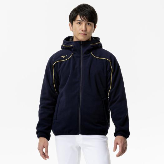【MIZUNO PRO】ミズノプロ フリースフーディ 厚手 12JECK2414