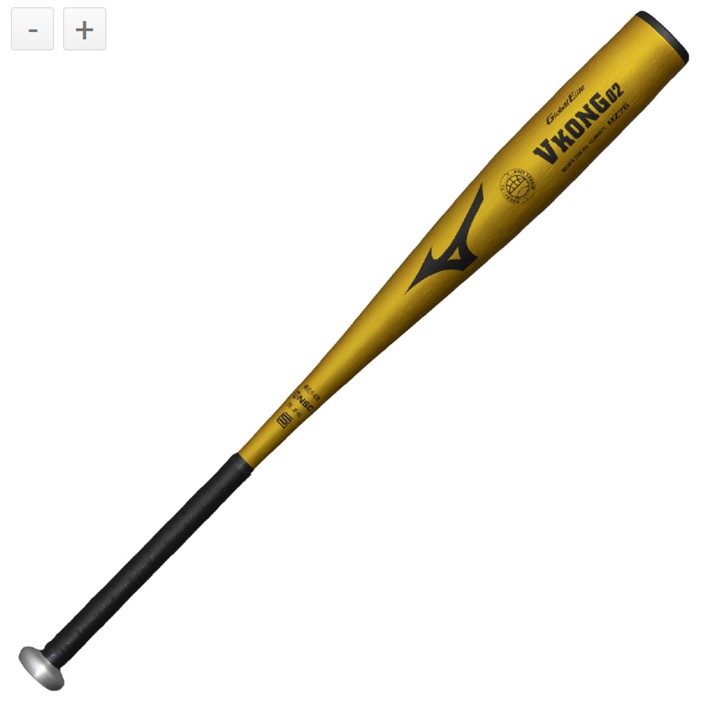 Rakuten - 【7月発売予約受付中！】【MIZUNO】ミズノ 少年硬式用バット グローバルエリート Vコング02（金属製／78cm／平均690g）1CJMHA7178 50