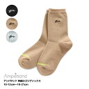 1,096円以上で送料無料!50%OFF!【Ampersand アンパサンド 刺繍ロゴリブソックスA キッズ 靴下 女の子 10-12cm〜19-21cm】[a...