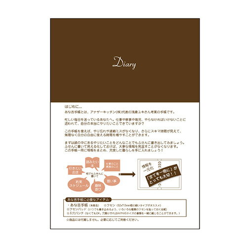 【最大1000円OFFクーポン配付中】【2024年度版 手帳】【ポスト投函対応】ナカバヤシ あな吉ダイアリー2024リフィル IT-A521RE-24のサムネイル