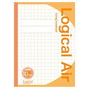 ナカバヤシ ロジカルエアー 軽量ノート B5 方眼10ミリ単品 HB5-H101Y イエロー【CHI】