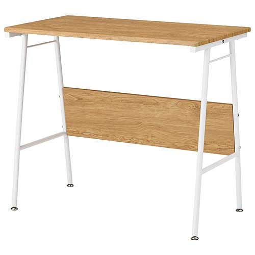 【最大1000円OFFクーポン配布中】ナカバヤシ シンプルワークデスク/W=800/ナチュラル木目 FDA-8045-NA..