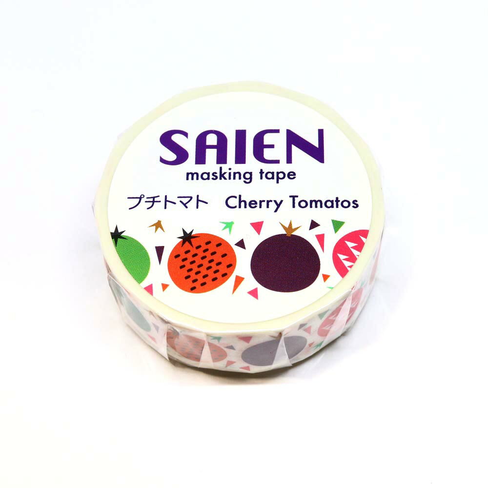 樂天商城 - 【最大1000円OFFクーポン配布中】カミイソ産商 マスキングテープ SAIEN プチトマト UR-0099#207#【CHI】