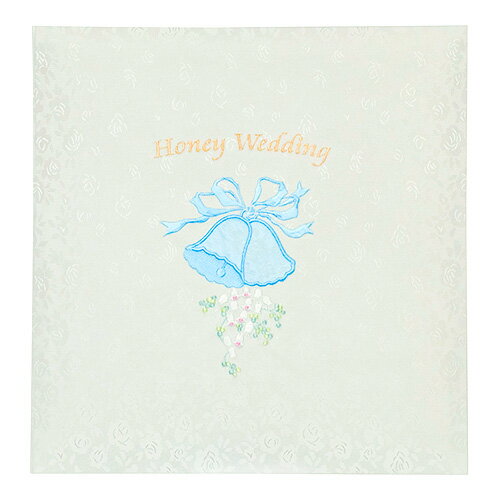 【刺繍名入れ代込み】アルバムナカバヤシ 婚礼用 フエルアルバム ハニーウエディング ア-LK-310-W ホワイト 【プラコート台紙(ホワイト) 結婚式 ブライ...