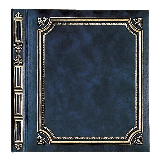 【信頼の日本製】アルバム ナカバヤシ フエルアルバム エスティーム フォトアルバム ア-LG-301-B 紺 【貼り付け式 手作り フォトアルバム 集合写真 L...