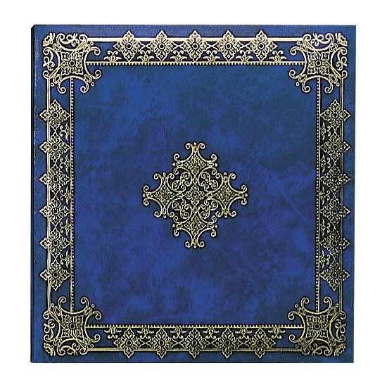 【信頼の日本製】アルバム ナカバヤシ フエルアルバム Sサイズ リナ ア-SU-2 紺 【貼り付け式 手作り 粘着 フォトアルバム 集合写真 記念写真 貼る 粘...