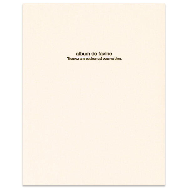 アルバム ナカバヤシ 布クロスアルバム de favine ドゥファビネ フエルアルバム A4サイズ アH-A4D-161-W(ホワイト)#101#