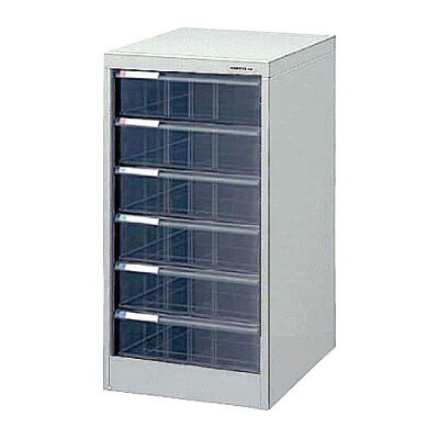 ナカバヤシ アバンテV2 フロアケース 書類ケース 書類棚A4 深6段 AF-M6 ニューグレー 収納ボックス【CH..